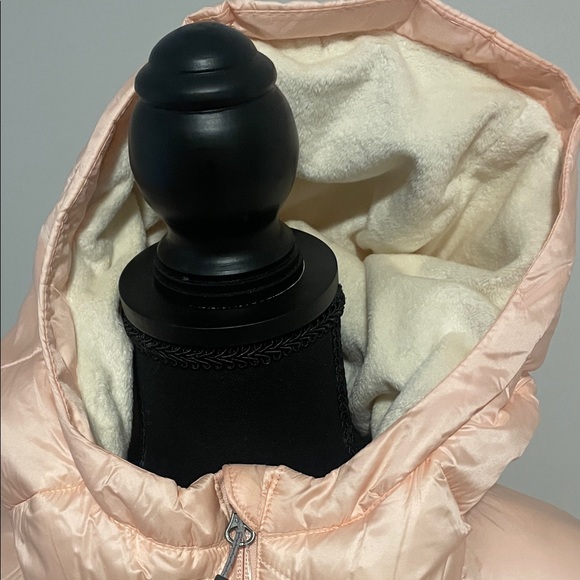 Columbia Light Peach Hooded Puffer Jacket - Picture 4 of 6